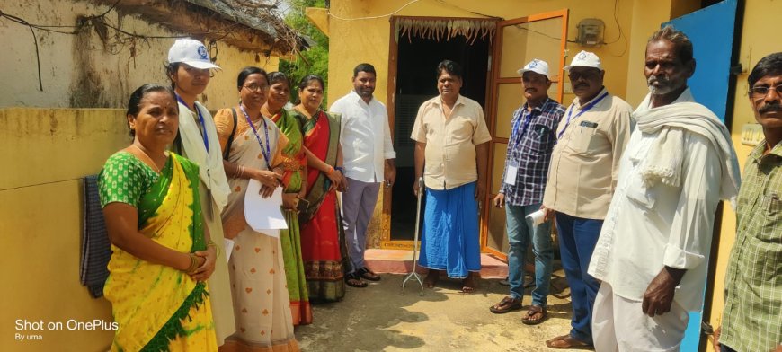 వెలిశాలలో జనగణన కార్యక్రమాన్ని ప్రారంభించిన సర్పంచ్