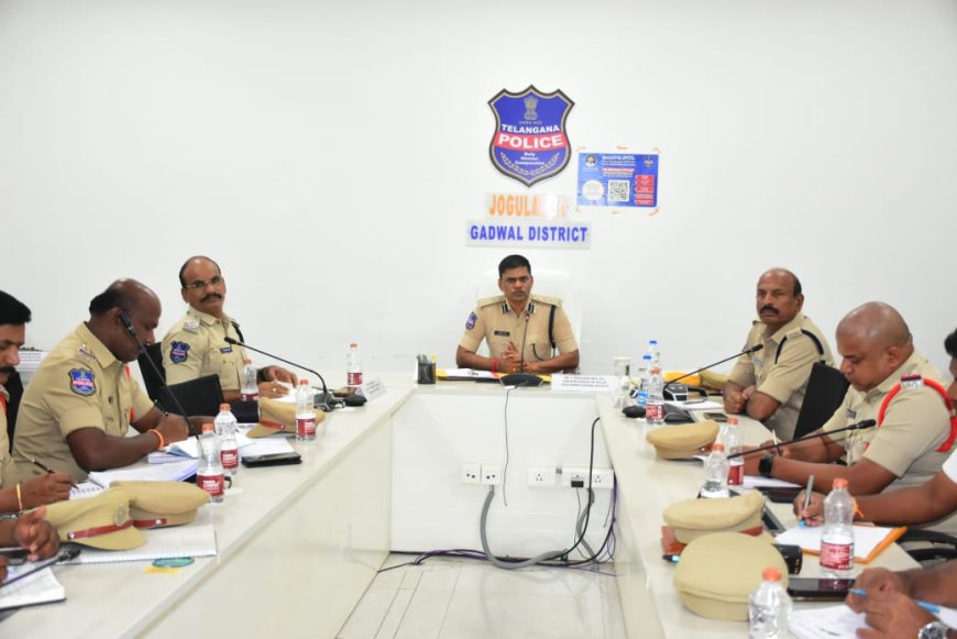 నేరాల నియంత్రణపై దృష్టి సారించాలి,  ప్రతి కేసులో నాణ్యమైన ధర్యాప్తు చేసి, బాధితులకు అండగా నిలవండి