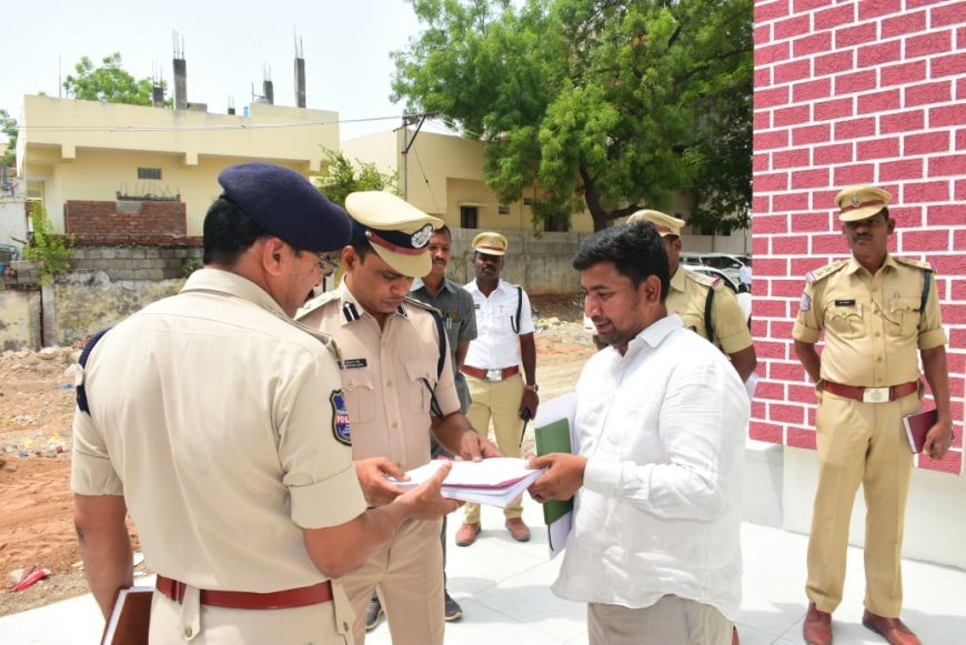 పోలీస్ కుటుంబాల సంక్షేమానికి ఆధునిక వసతులతో నూతన క్వార్టర్స్