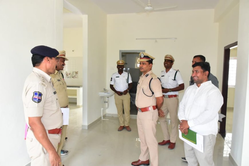 పోలీస్ కుటుంబాల సంక్షేమానికి ఆధునిక వసతులతో నూతన క్వార్టర్స్