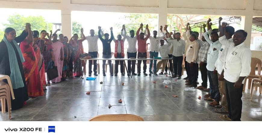 కాంగ్రెస్ పార్టీ VOA లకు ఇచ్చిన హామీలు అమలు చేయాలి. CITU డిమాండ్ 