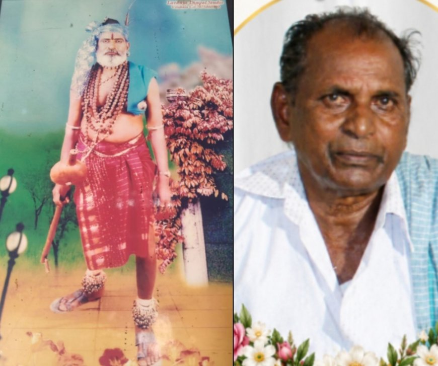 బుర్రకథ కళాకారుడు మృతి ....గ్రామంలో తీవ్ర విషాదం