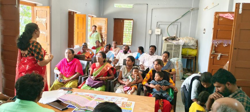 ​బాల్య వివాహాల నిర్మూలనతోనే మహిళా సాధికారత సాధ్యం జిల్లా కో ఆర్డినేటర్ చైతన్య 