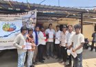 నిలిచిపోయిన రోడ్డు పనులు వెంటనే పూర్తిచేయాలని ఎమ్మార్వో కి వినతి పత్రం అందజేసిన  ఏఐఎస్ఎఫ్,విజెఎస్ నాయకులు 