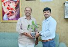 ఎమ్మెల్యే ని మర్యాదపూర్వకంగా కలిసిన జిల్లా లేబర్ ఆఫీసర్