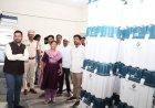ఈవీఎం గోడౌన్ ను పరిశీలించిన  జిల్లా కలెక్టర్ రిజ్వాన్ బాషా షేక్