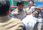 ఎసిబి ఆఫీస్ ముందు శివ నాయక్ ను అరెస్టు చేసిన పోలీసులు 