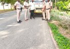 ప్రైవేట్ స్కూల్ బస్సులను అకస్మితానికి రవాణా శాఖ అధికారులు.