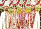 నిర్మల్: కవల పెళ్లికొడుకులు.. కవల పెళ్లి కూతుర్లు