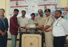 డి అడిక్షన్ సెంటర్ నందు బాధితులకు పండ్లు, క్రీడా సామాగ్రి అందించిన పోలీసులు, డాక్టర్స్.