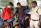 జిల్లా కేంద్రంలో పోలీసు విస్తృత తనిఖీలు.