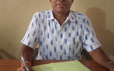 అడ్డగూడూరు ఎంపీఓగా బాధ్యతలు చేపట్టిన పైళ్ళ జనార్దన్ రెడ్డి
