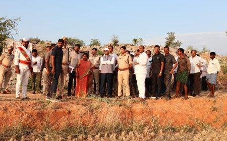 సీఎం పర్యటన ఏర్పాట్లను పర్యవేక్షించిన జిల్లా కలెక్టర్, జిల్లా ఎస్పీ మరియు ఎమ్మెల్యే