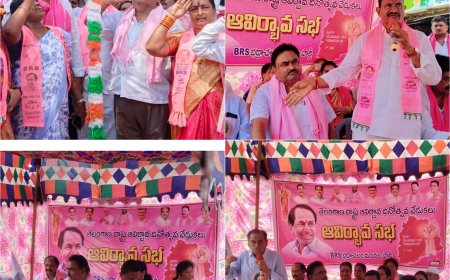 భద్రాచలంలో బిఆర్ఎస్ ఆధ్వర్యంలోవైభవంగా రాష్ట్ర ఆవిర్భావ సంబురాలు
