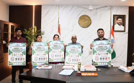 ప్రపంచ పర్యావరణ దినోత్సవం–2026 పోస్టర్ ఆవిష్కరణ