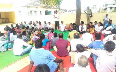 గ్రామ అభివృద్ధి ధ్యేయంగా పనిచేయాలి