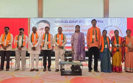 బిజెపి ఆధ్వర్యంలో పండిట్ దీన్ దయాళ్ ఉపాధ్యాయ ప్రశిక్షణ శిబిరం 