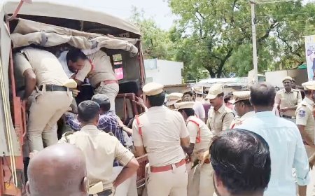 నడిగడ్డ లో అక్రమ నిర్బంధాలను కొనసాగిస్తున్న రేవంత్ రెడ్డి సర్కార్
