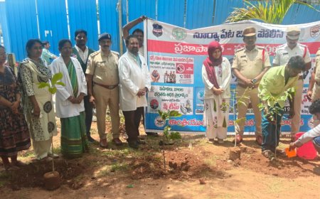 ప్రజాపాలన ప్రగతి ప్రణాళిక లో భాగంగా మాదకద్రవ్యాల అనర్ధాల పట్ల అవగాహన కోసం పోలీసు వినూత్న కార్యక్రమం.