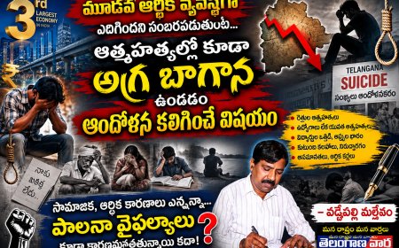 మూడవ ఆర్థిక వ్యవస్థగా ఎదిగిందని సంబరపడుతుంటే