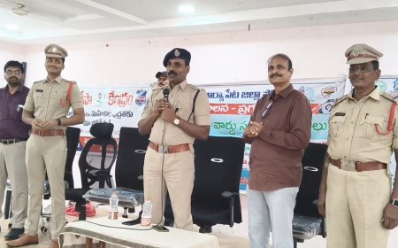 యువత డ్రగ్స్‌కు దూరంగా ఉండి ఉజ్వల భవిష్యత్తును నిర్మించుకోవాలి.
