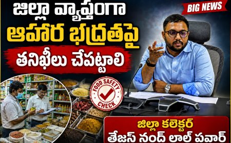 జిల్లా వ్యాప్తంగా ఆహార భద్రతపై తనిఖీలు చేపట్టాలి