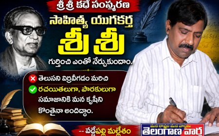 సాహిత్య యుగకర్త శ్రీశ్రీ గూర్చి ఎంతో నేర్చుకుందాం