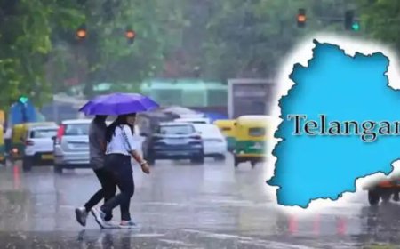 నేడు తెలంగాణలో భారీ వర్షాలు