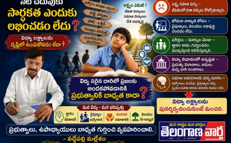 నేటి చదువుకు సార్థకత ఎందుకు లభించడం లేదు?