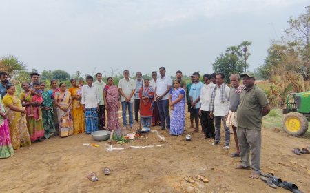 మహిళా సమైక్య భవన నిర్మాణంశంకుస్థాపనలు