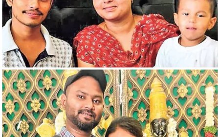 రెండు కుటుంబాలని కుదిపేసిన రోడ్డు ప్రమాదాలు