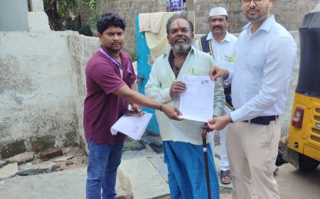 దివ్య క్షేత్రం భద్రాద్రిలో ప్రారంభమైన ఇంటింటి ఓటర్ల సర్వే