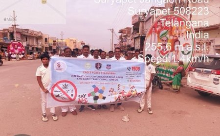 పోలీస్ శాఖ ఆధ్వర్యంలో 2కె రన్ ర్యాలీ