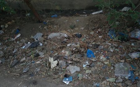 మరో డంపింగ్ యార్డ్ తలపిస్తున్న దృశ్యం