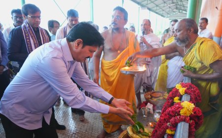 భద్రాచల శ్రీ సీతారామచంద్ర స్వామి వారి ఆలయ పునరుద్ధరణ పనులు ప్రారంభం