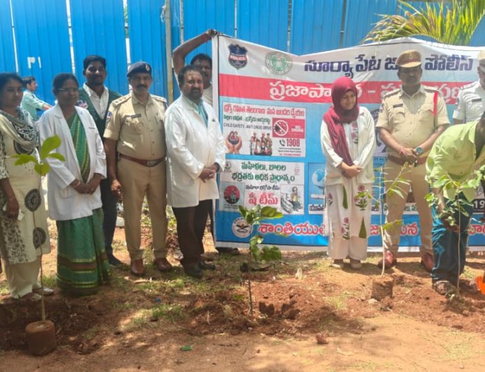 ప్రజాపాలన ప్రగతి ప్రణాళిక లో భాగంగా మాదకద్రవ్యాల అనర్ధాల పట్ల అవగాహన కోసం పోలీసు వినూత్న కార్యక్రమం.
