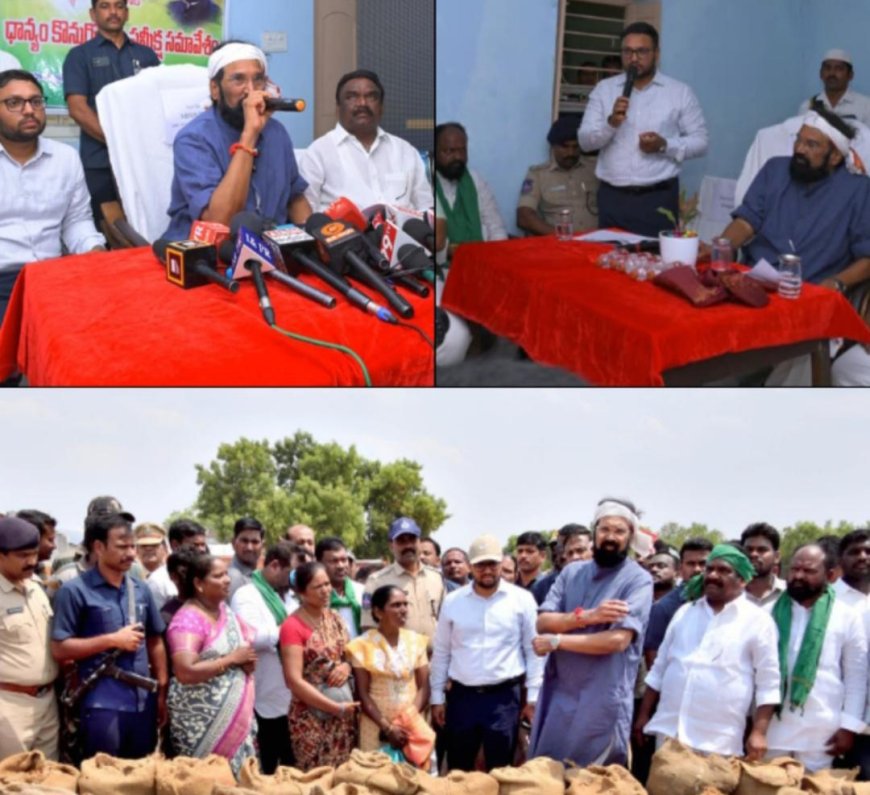 జూన్ మొదటి వారంలోపు కొనుగోలు పూర్తి చేయాలి మంత్రి