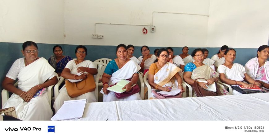 PHC ఐజ నందు NCD కార్యక్రమంపై సమీక్షా సమావేశం