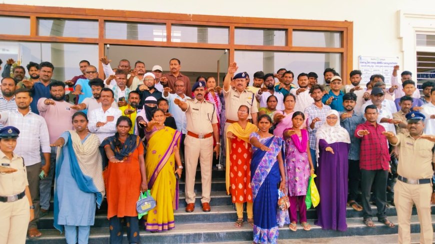 ప్రతి నెల 100 కు పైగా ఫోన్స్ రికవరీ చేస్తున్న జిల్లా పోలీస్