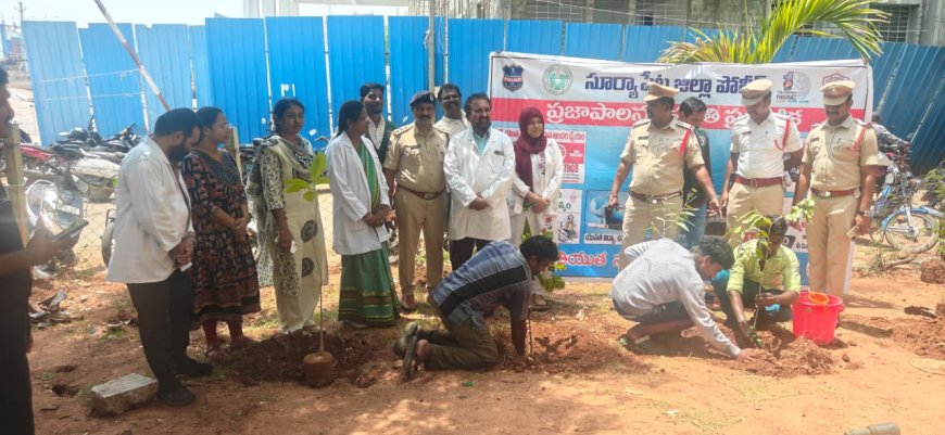 ప్రజాపాలన ప్రగతి ప్రణాళిక లో భాగంగా మాదకద్రవ్యాల అనర్ధాల పట్ల అవగాహన కోసం పోలీసు వినూత్న కార్యక్రమం.