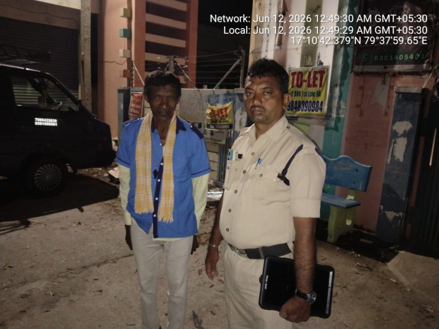 ప్రజా రక్షణే ధ్యేయం: సూర్యాపేట జిల్లా పోలీసుల నిరంతర అప్రమత్తత.