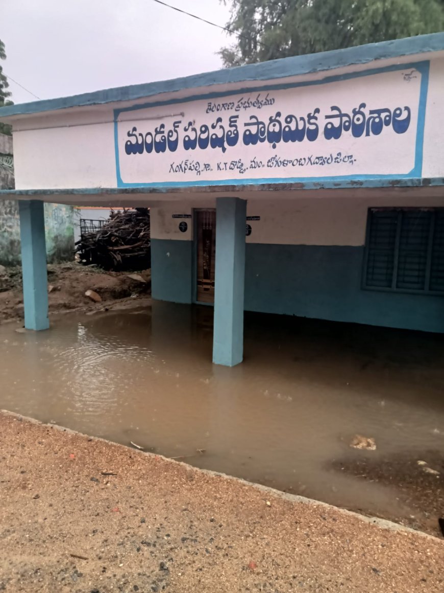 నిర్లక్ష్యపు నీడలో ప్రభుత్వ పాఠశాల 