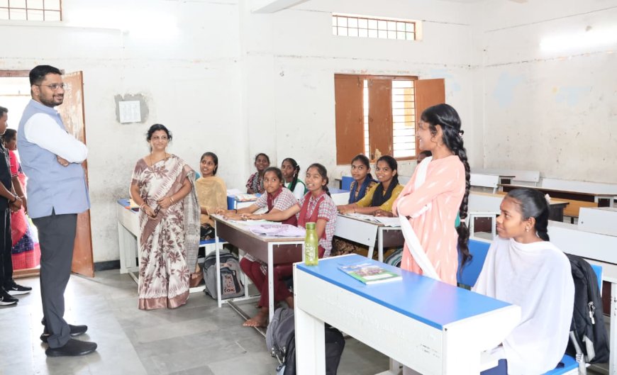 ప్రభుత్వ పాఠశాలలో మెరుగైన సదుపాయాలు