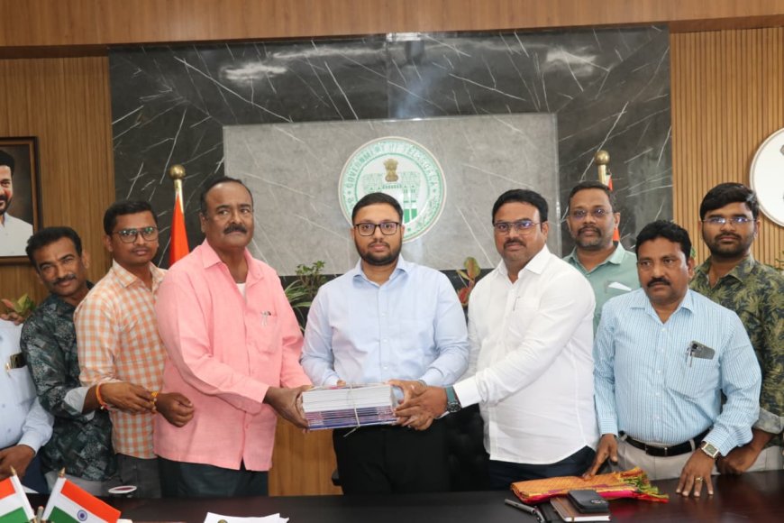 సూర్యాపేట జిల్లా కలెక్టర్ తేజస్ నందలాల్ పవార్ కి హృదయపూర్వక అభినందనలు