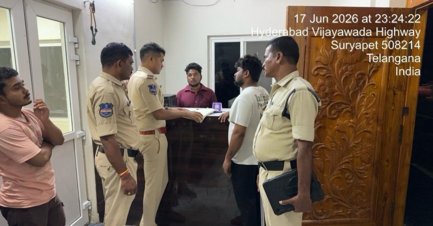 శాంతిభద్రతల రక్షణ, నేరాల నివారణలో భాగంగా జిల్లా పోలీస్ డ్రైవ్..