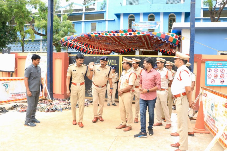 కట్టుదిట్టమైన భద్రత ఏర్పాట్ల మధ్య నీట్ యూజీ 2026 పరీక్షలు