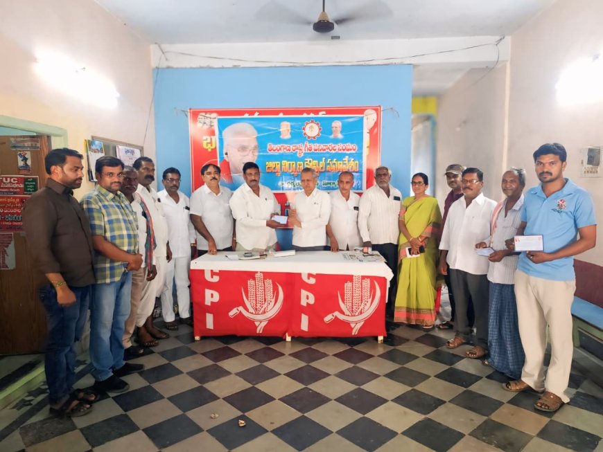 గీత కార్మికుల సమస్యలను వెంటనే పరిష్కరించాలి