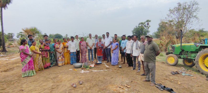మహిళా సమైక్య భవన నిర్మాణంశంకుస్థాపనలు