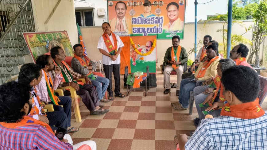 డాక్టర్ శ్యామప్రసాద్ ముఖర్జీ వర్ధంతి సందర్భంగా ఘన నివాళులుసమర్పించిన భా.జ.పా 