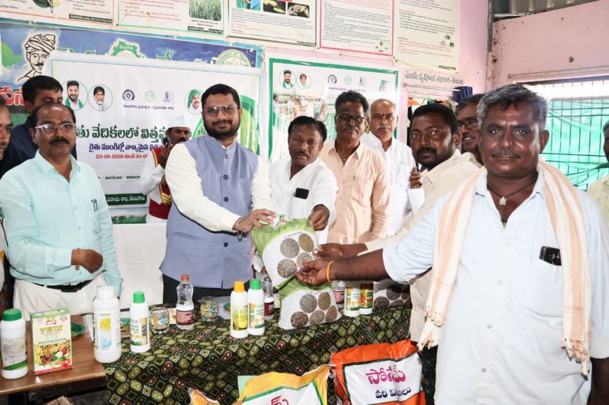 విత్తన మేళాలను రైతులు సద్వినియోగం చేసుకోవాలి